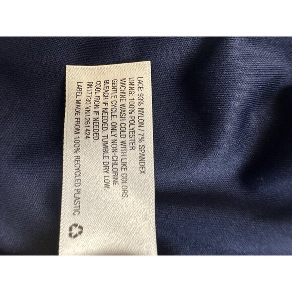 Xhilaration Size XS Girls Chest 15" Short Sleeve Dess Lacey Design Open Back - Picture 9 of 10